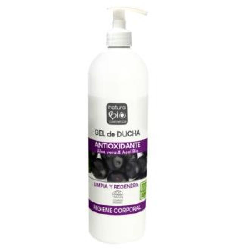 GEL DE DUCHA ANTIOXIDANTE  aloe-açai 740ml. BIO