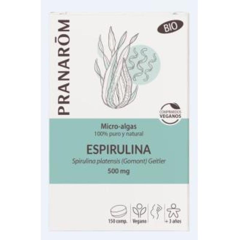 ESPIRULINA micro algas 150comp. BIO VEGAN