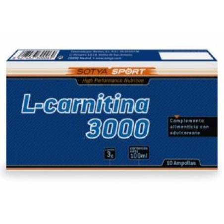 L-CARNITINA 3000mg. 10amp.