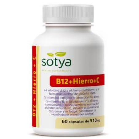 VIT B12 + HIERRO + VIT C 60cap.