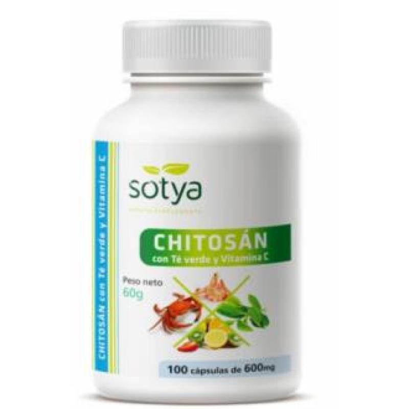 CHITOSAN + TE VERDE 100cap.