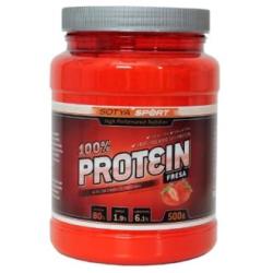 PROTEINAS soja fresa 500gr.