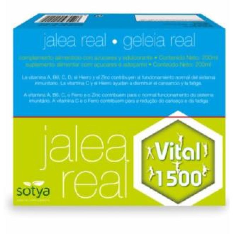 JALEA REAL VITAL 1500mg. 20viales