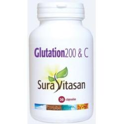 GLUTATION 200 & C 30cap.