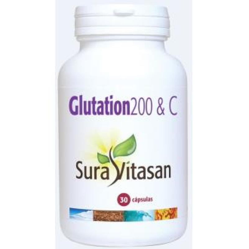 GLUTATION 200 & C 30cap.