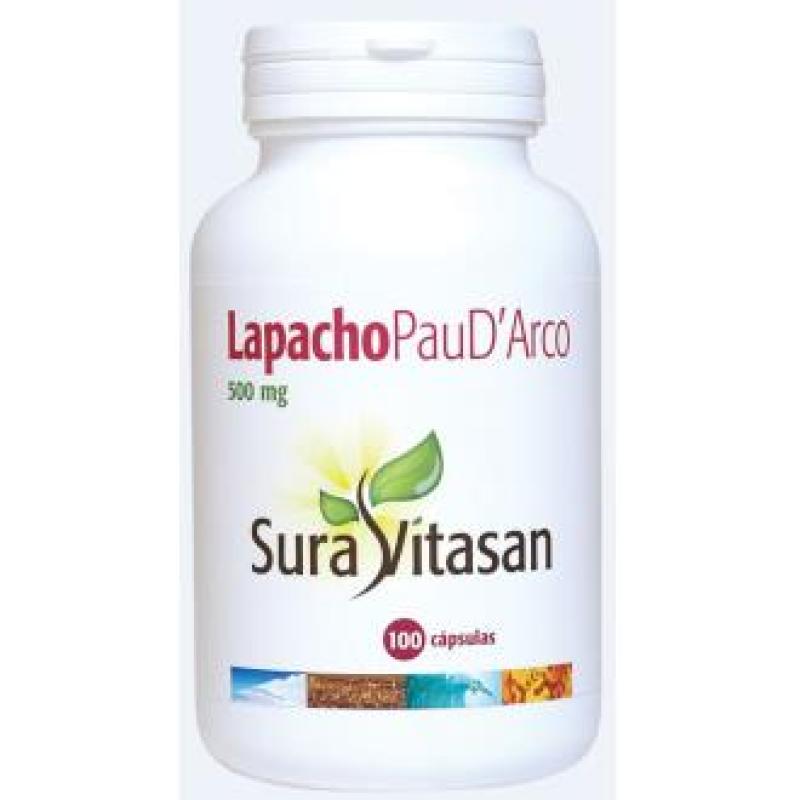 LAPACHO - PAU D´ARCO 500mg. 100cap.