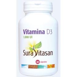 VITAMINA D3 1.000ui 60cap.