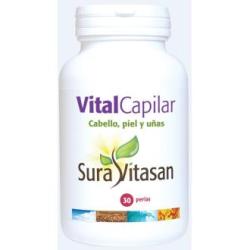 VITAL CAPILAR cabello,piel y uñas 30perlas