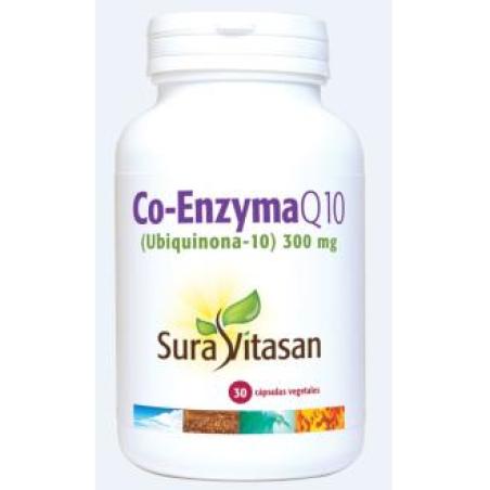 CO-ENZYMA Q10 300mg. ubiquinona 30cap.