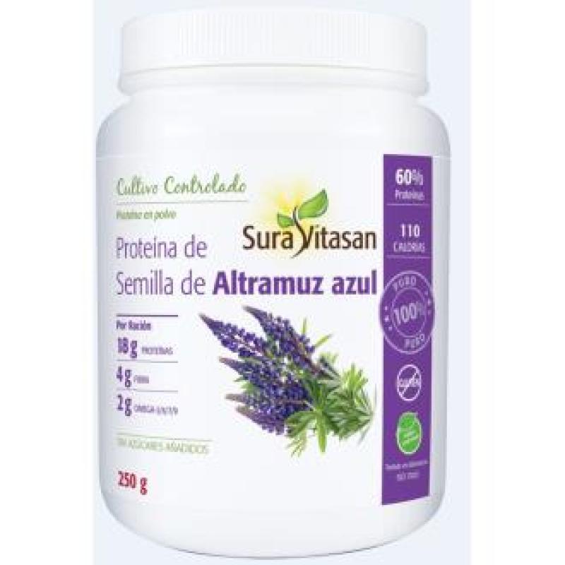 PROTEINA DE SEMILLA DE ALTRAMUZ AZUL 250gr.