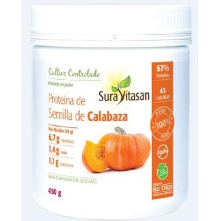 PROTEINA DE SEMILLA DE CALABAZA 450gr.