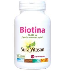 BIOTINA 10000mcg 60vcap.