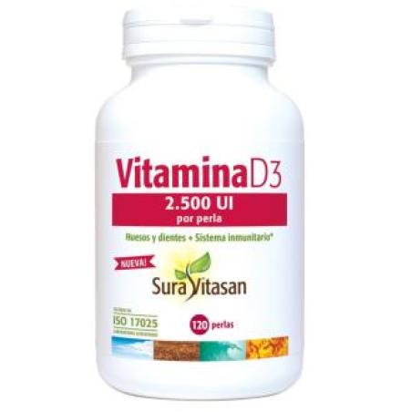 VITAMINA D3 2.500ui 120perlas.