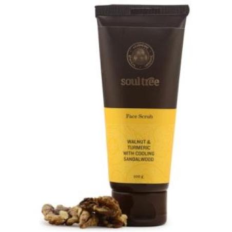 EXFOLIANTE FACIAL nuez, curcuma y sandalo 100gr.