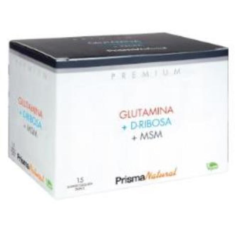 GLUTAMINA + D-RIBOSA + MSM 15 duplo sticks