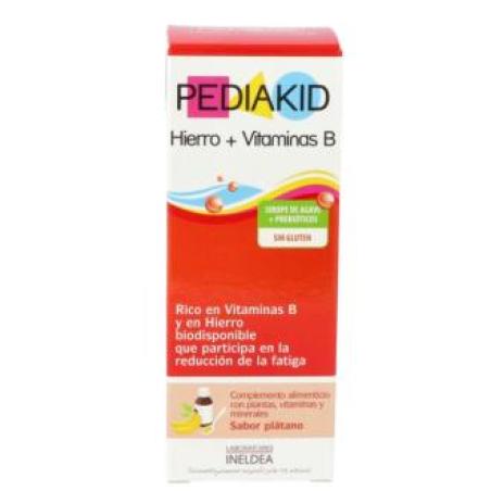 PEDIAKID hierro-vit.B jarabe 125ml.