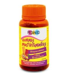 PEDIAKID GOMINOLAS multivitaminadas 60gominolas