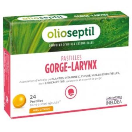 OLIOSEPTIL garganta-laringe 24comp.