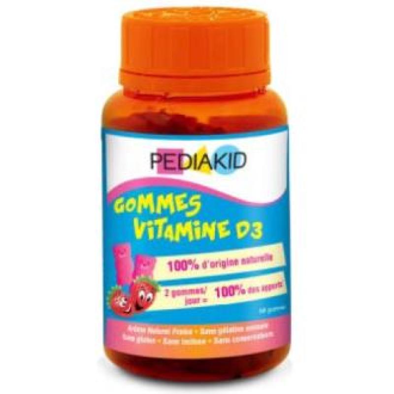 PEDIAKID GOMINOLAS vitamina D3 60gominolas