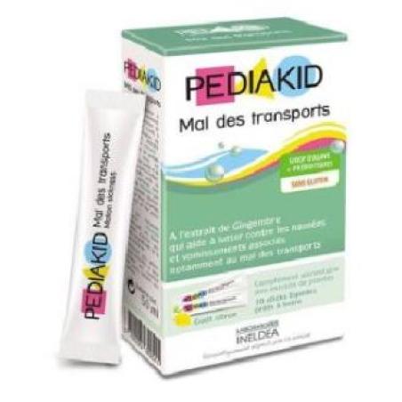 PEDIAKID mal del transporte ( mareos) 10sticks.