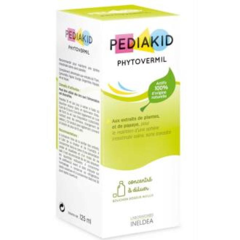 PEDIAKID phytovermil parasitos intestinales 125ml.