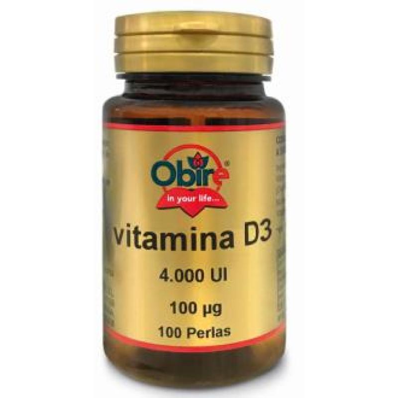 VITAMINA D3 100mcg. 100perlas