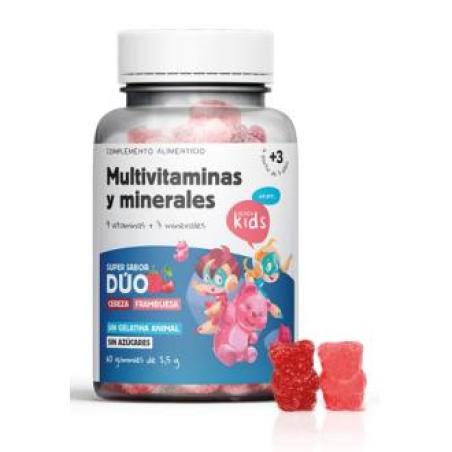 SENDA KIDS MULTIVITAMINAS Y MINERALES 60gummies.