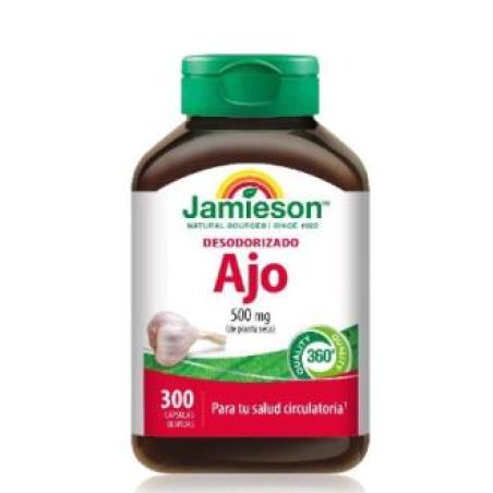 AJO DESODORIZADO 500mg. 300cap.