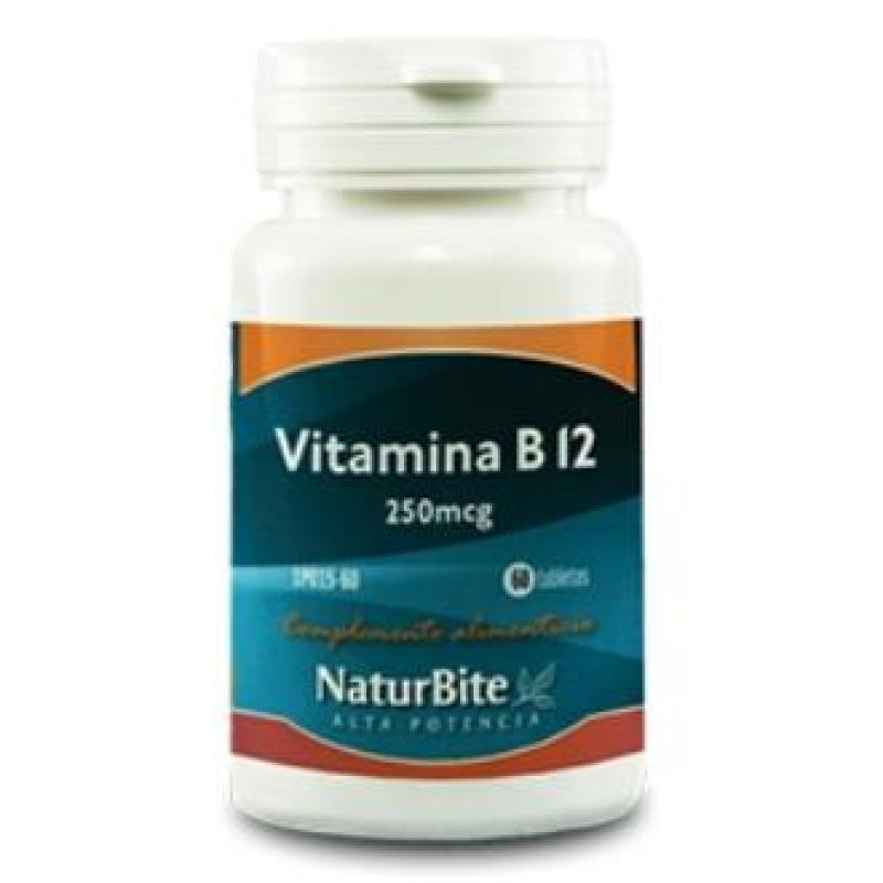 VITAMINA B12 250mcg. 60comp.