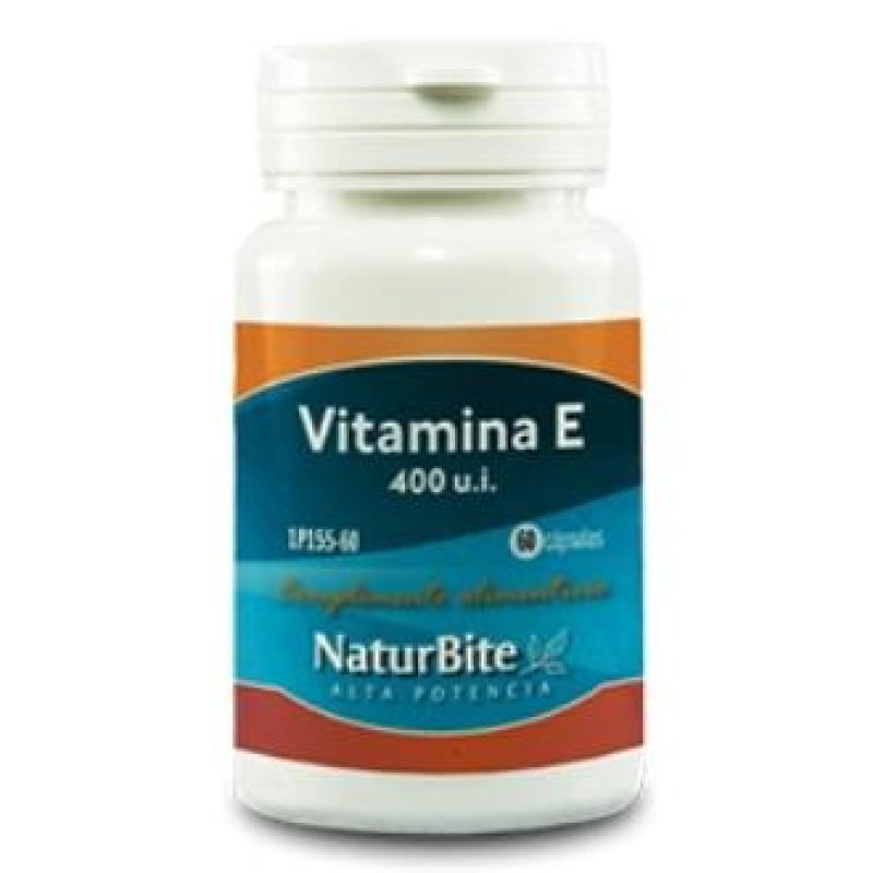 VITAMINA E 400ui natural 60cap.