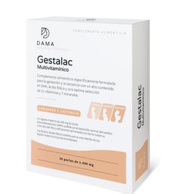 GESTALAC multivitaminico 30perlas