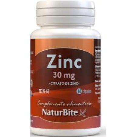 ZINC CITRATO 30mg 60cap.