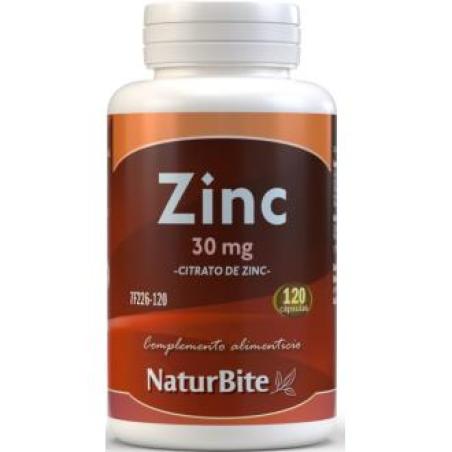 ZINC CITRATO 30mg 120cap.