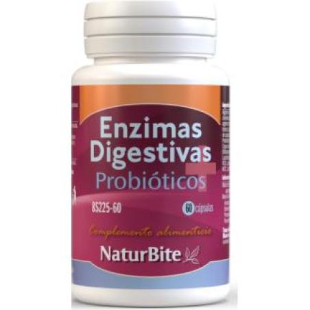 ENZIMAS DIGESTIVAS+PROBIOTICOS 60cap.