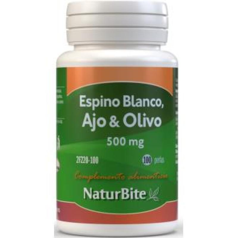 ESPINO BLANCO + AJO + OLIVO 100perlas