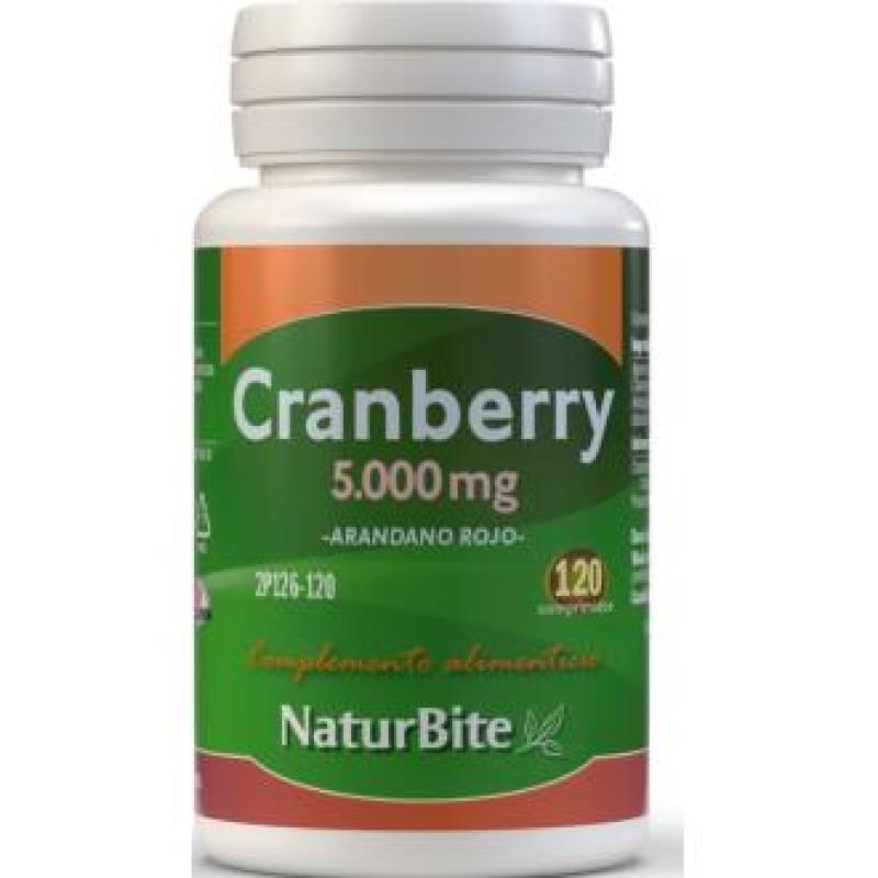 CRANBERRY arandano rojo 5000mg. 120comp.