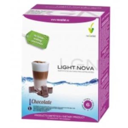 LIGHT NOVA batido chocolate 6sbrs.