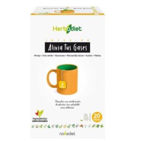 HERBODIET INF. alivia tus gases 20filtros