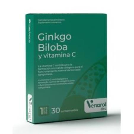 VENAROL GINKGO BILOBA+VIT. C 30comp.