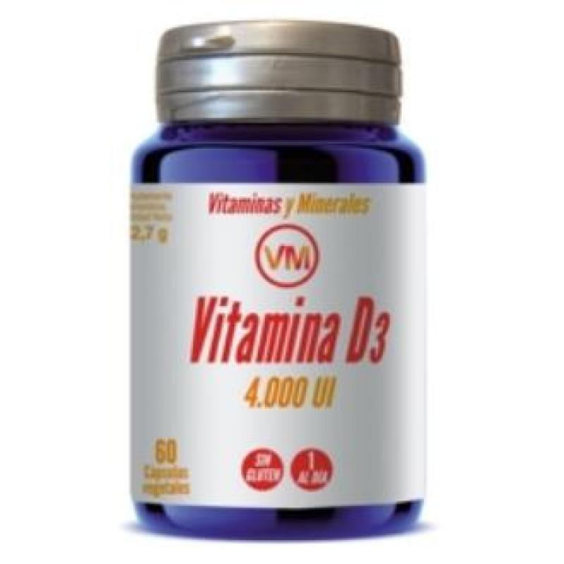 VITAMINA D3 4000UI 60cap.