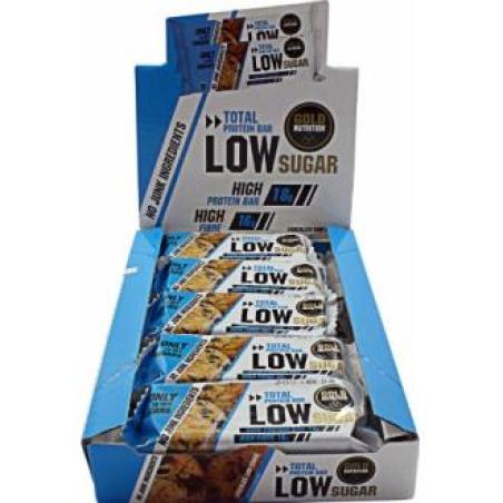 TOTAL PROTEIN LOW SUGAR barr choco-cookie 10ud