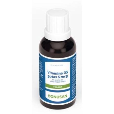 VITAMINA D3 5mcg gotas 30ml.