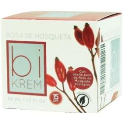 BIKREM ROSA MOSQUETA ECOACTIVE FPS 15 50ml.