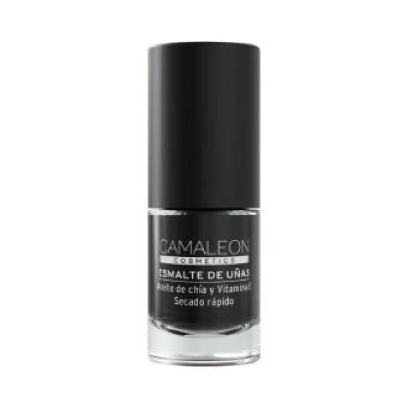 CAMALEON ESMALTE DE UÑAS negro 6ml.