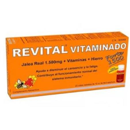 REVITAL vitaminado forte 20amp.