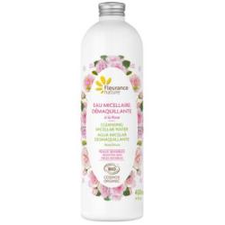 AGUA MICELAR DESMAQUILLANTE con rosa 400ml. BIO