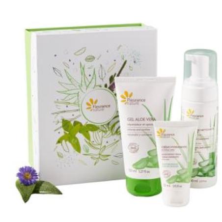 COFRE ALOE VERA espuma +gel aloe+crema hidratante