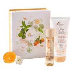 COFRE CITRICO Y FLORES BLANCAS perfume+gel ducha