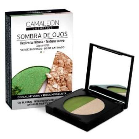 CAMALEON SOMBRA DE OJOS duo verde-beige