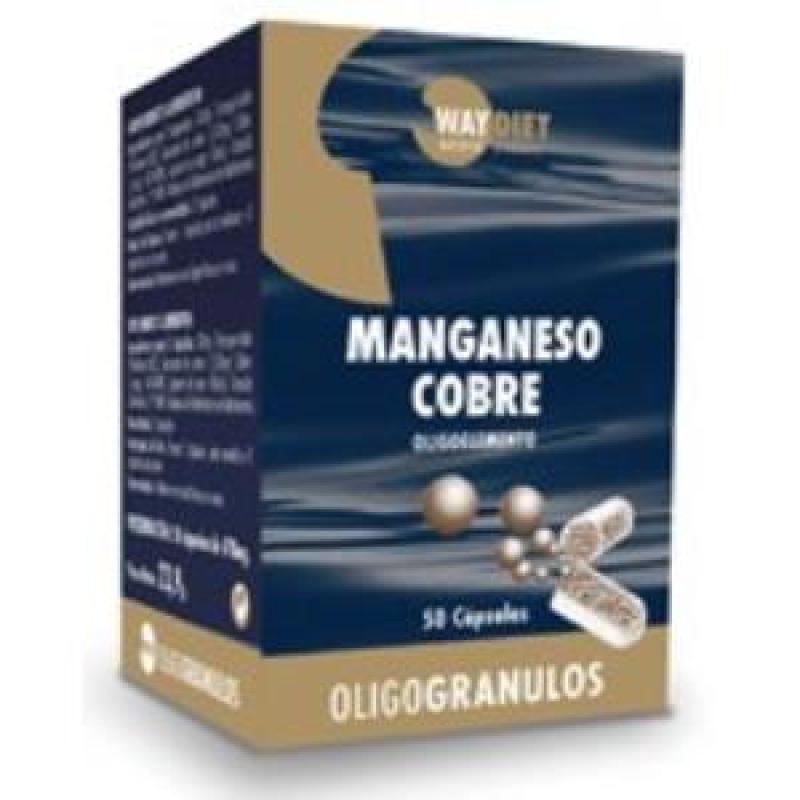 MANGANESO-COBRE oligogranulos 50caps.